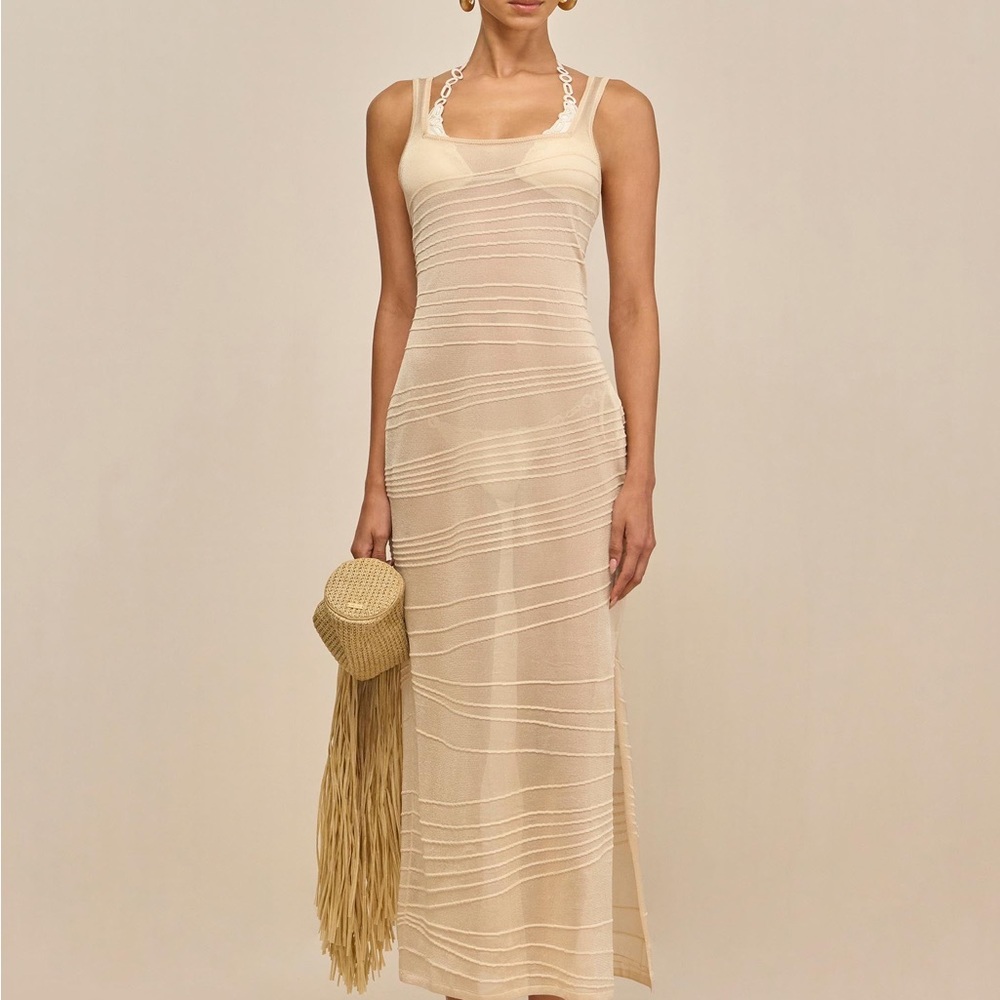 Cult Gaia Mai Knit Cover Up Dress -